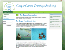 Tablet Screenshot of casparstichting.org